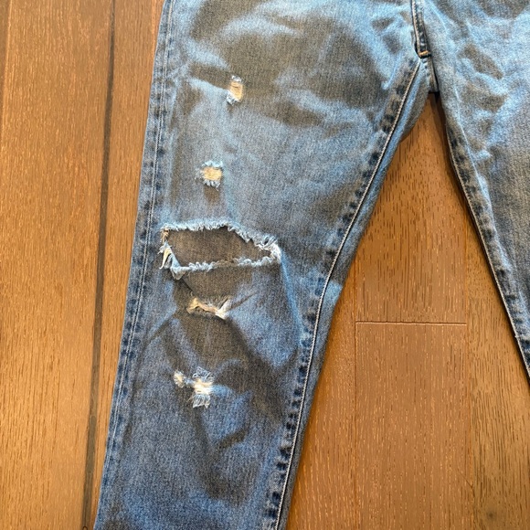 Polo Ralph Lauren $268 The Avery Boyfriend Distressed Jeans 29/8 like new - Picture 5 of 15